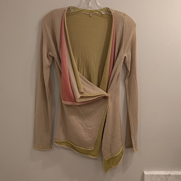 Anthropologie wrap sweater great for spring! - Picture 1 of 7
